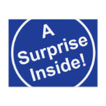 A Surprise Inside Postcards
