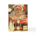 A surprised Santa Card