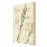 A Survey of Lake Champlain Gallery Wrap Canvas