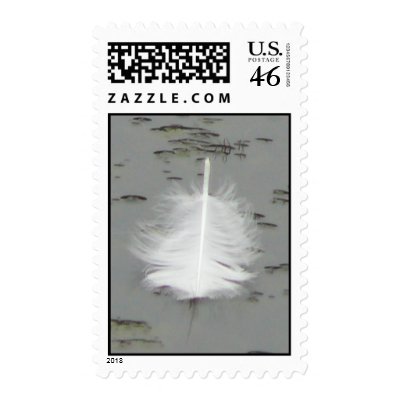 A Swan's Gift Postage by MoiraAshleigh