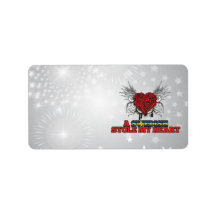 A Swedish Stole my Heart Custom Address Label