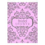 A Sweet Array Of Pink and Gray Invites