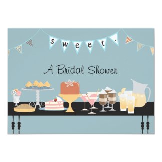 A Sweet Event 4.5x6.25 Paper Invitation Card