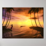 A Swim at Sunrise Posters