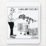 A Swiss Army Tool Belt Mouse Pads