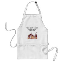 a tacky christmas gift design aprons by jimbuf a tacky christmas gift design aprons