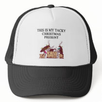 a tacky christmas gift design hats