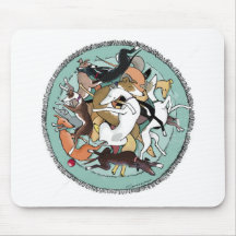 A "Tangle" of Iggies Mousepad