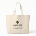 A teacher cares bags by Just2Cute A teacher cares bags