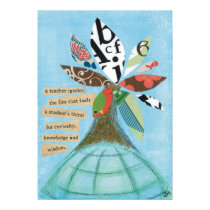 A teacher ignites the fire poster posters