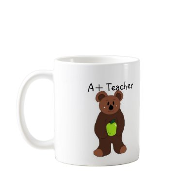 A+ Teacher Mugs by seashell2