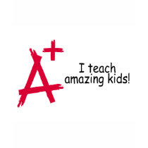 A+ Teacher t-shirts