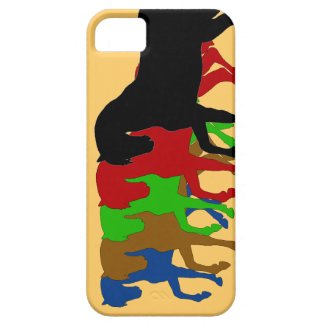 A Team Of Horses, i-phone 5 cover iPhone 5 Cover