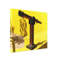 A Telescope Stretched Canvas Prints