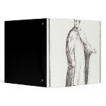 A Templar in his habit: white with a plain Binders