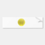 A tennis ball bumper stickers