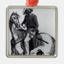 A Texas Ranger Christmas Tree Ornaments