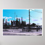 A Texas refinery Posters