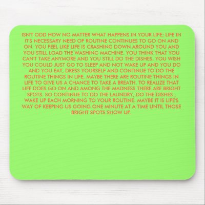 a thought for the day mousepad by jmdragonwolf
