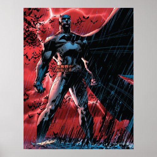 A Thousand Bats Batman Poster