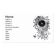 A_Thousand_Sounds Business Card Template
