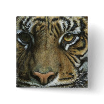 A Tiger Face Pin