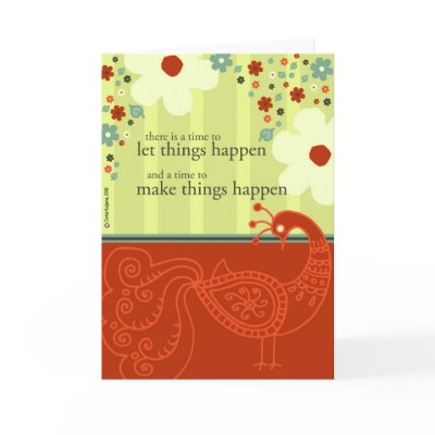 A Time to Make Things Happen Cards by cfkaatje