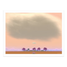 A Tiny Little Village postcard