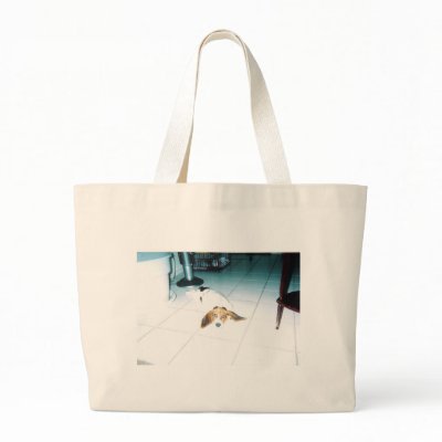 A Tired Basset Hound Bags by mydoggieworld