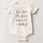 A to Z  - baby crawler t-shirt