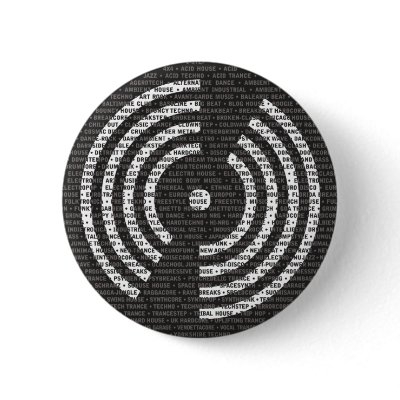 A to Z Electronic Music Button by Madinagoodway