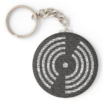 A to Z Electronic Music Keychain