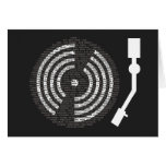 A to Z Turntable Dark Folding Card