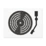 A to Z Turntable Postcard