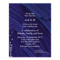a Toast! (blue) 4.25x5.5 invitations