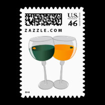 A toast for luck postage