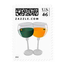 A toast for luck postage stamps
