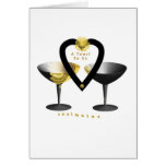 "A Toast For Soulmates"* Greeting Cards