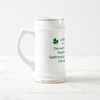 A Traditional Irish Blessing.... mug