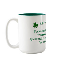A Traditional Irish Blessing.... mugs
