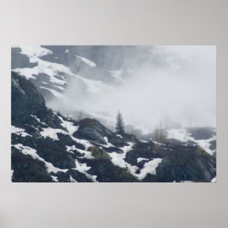 A Tree in the Mist print