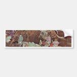 A Tributary Horse For Xuanzong Emperor Of Tang By Bumper Sticker