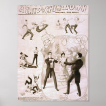 A Trip to China Town, 'Burlesque Trio' Vintage The Posters