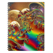 A Trip to Infinity Spiral Note Books