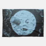 A Trip to the Moon (Blue Moon) Towel