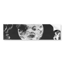 A Trip to the Moon Bumper Stickers