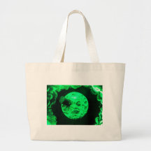 A Trip to the Moon Canvas Bag