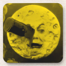 A Trip to the Moon Drink Coaster