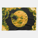 A Trip to the Moon (Harvest Moon) Kitchen Towel
