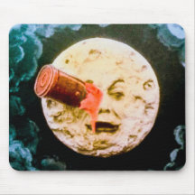 A Trip to the Moon Mouse Pads